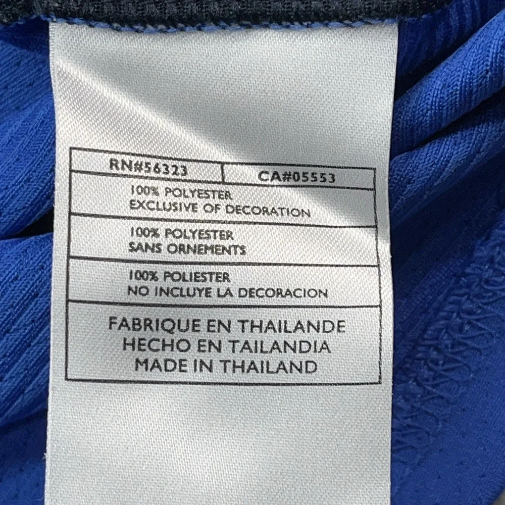 Nike Total 90 Shirt Mens L Blue T90 Soccer Jersey Dri-Fit Tee Vented‎ Athleisure